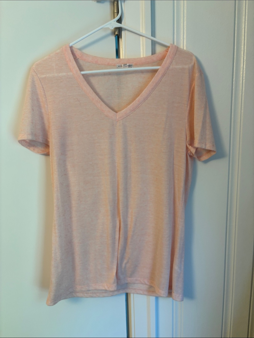 Melrose and Market Soft Blush V-Neck Tee